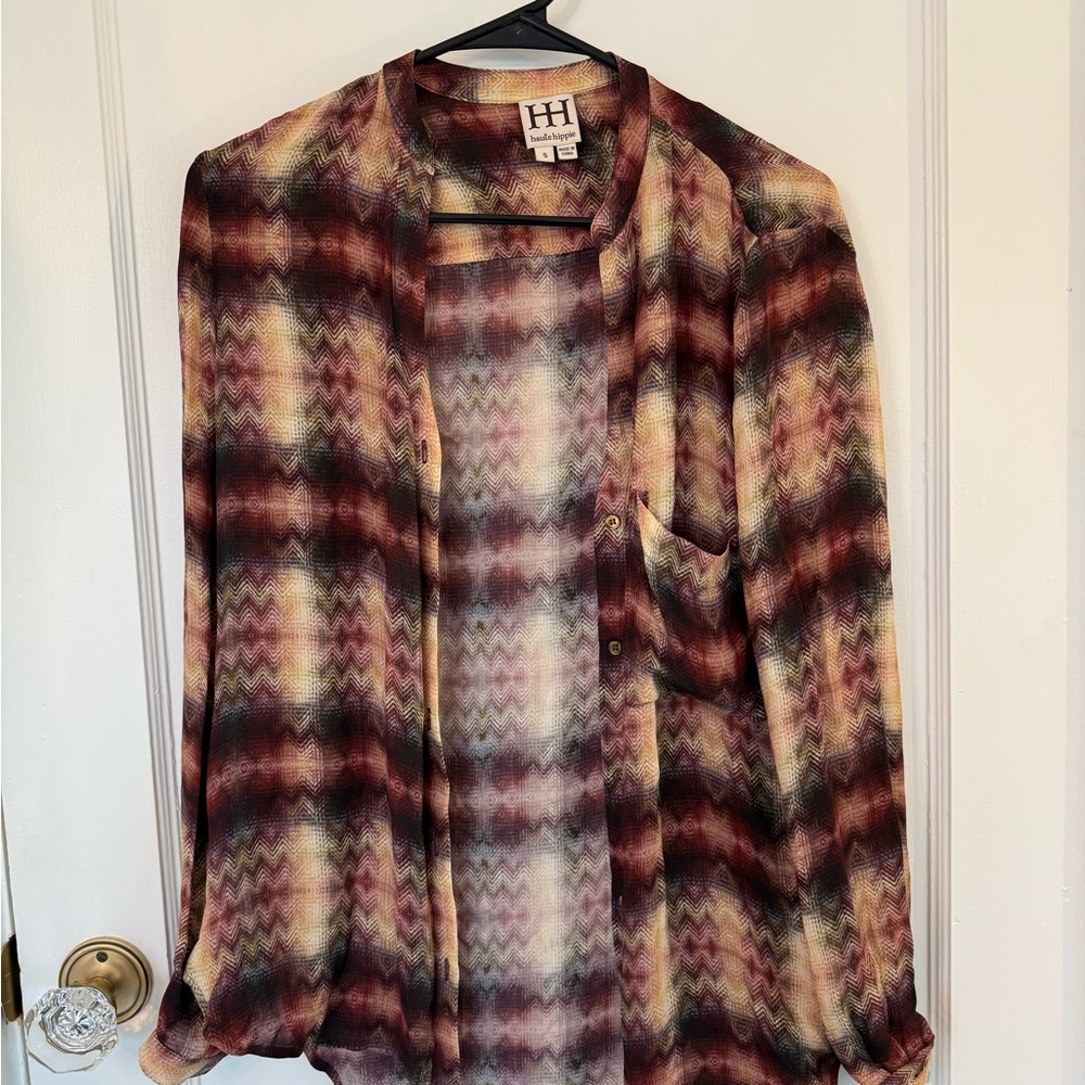 Haute Hippie Multicolor Blouse